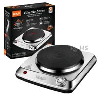 Estufa Eléctrica Individual RAF R.8204 1000W Compacta Con Calentamiento Uniforme