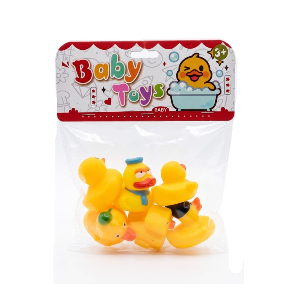 Juguete Set de 6 Patitos de Baños