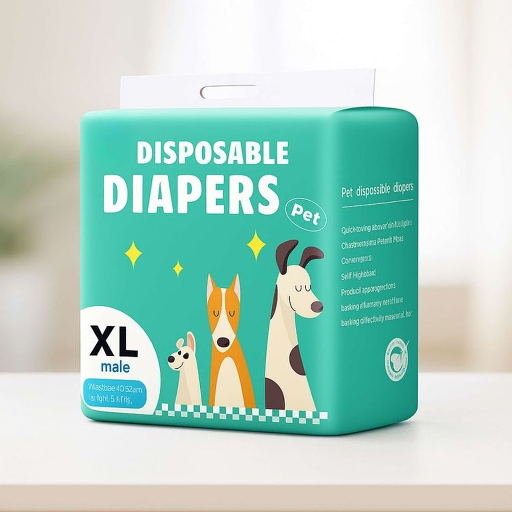 Pañal de Macho Para Perro - Talla XL