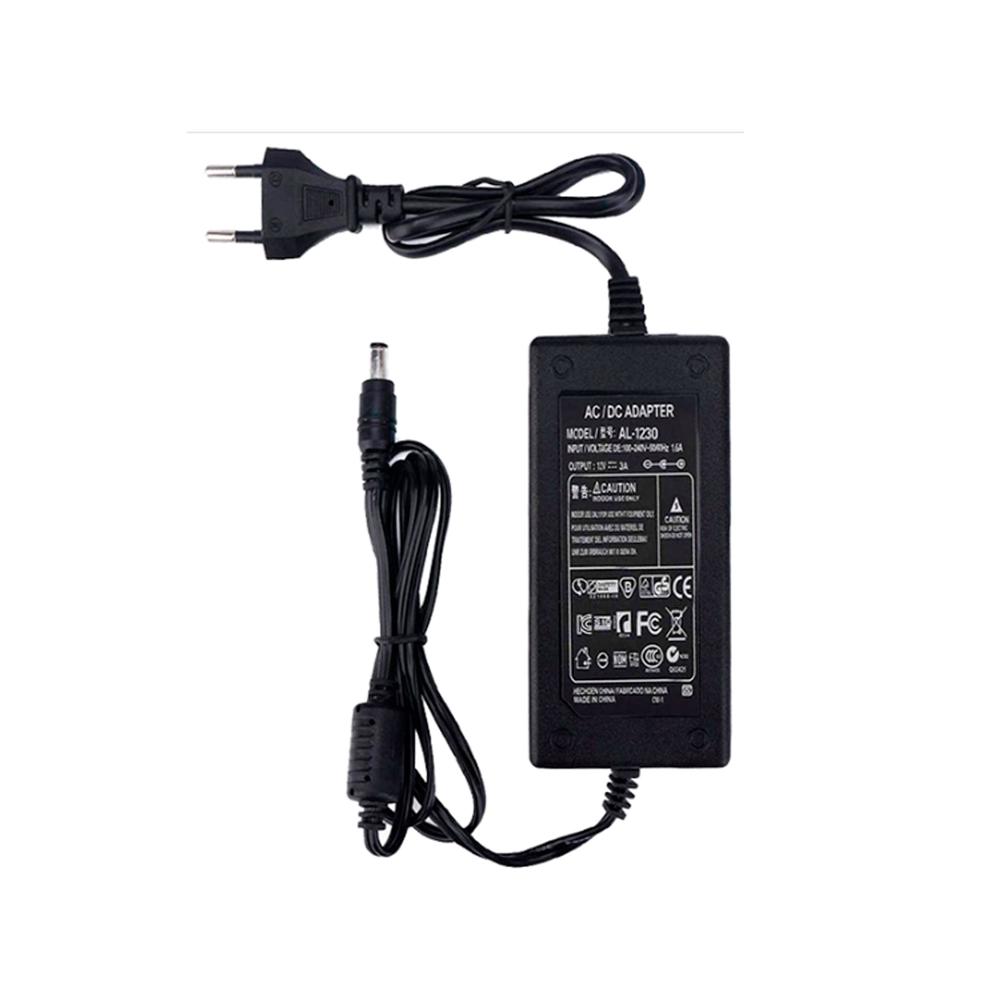 FUENTE DE ALIMENTACION SEATC 12V 3A NEGRO   PN SE 12V3A