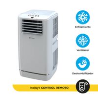 aire Acondicionado Imaco AC1416 Portátil 14000 BTU Blanco