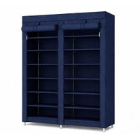 Organizador Zapatero 7 Niveles Doble Puerta Multifuncional Hogar Gran Capacidad Dormitorio A7390