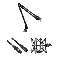 RODE Boom Arm PSA1 con Shockmount y Cable XLR para Micrófono Podcaster/Procaster