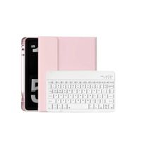 FUNDA SMART COVER CON TECLADO TOUCH PARA SAMSUNG GALAXY TAB S9FE S10FE S10LITE 10.9 ROSA