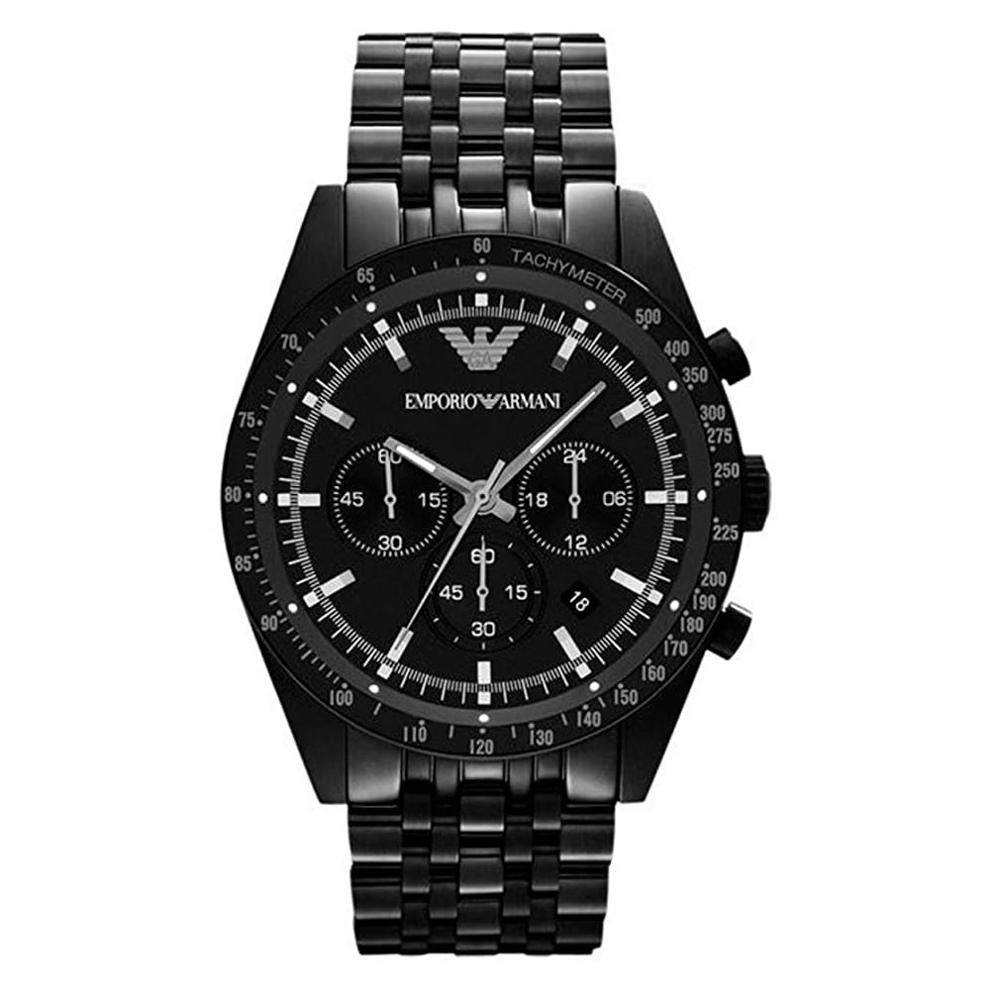 Reloj Emporio Armani Ar5989 Black Genuino para Caballero