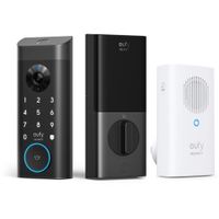 eufy Security E330 Cerradura Inteligente con Video 2K, Entrada por Huella, Teclado y Asist