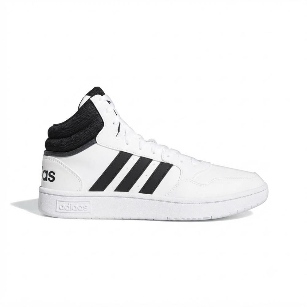 Zapatillas Urbanas para Hombre Adidas Hoops 3.0 Mid GW3019 Blanco Talla 42.5