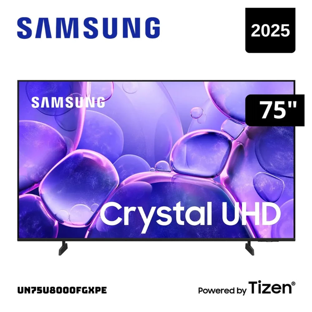 Televisor Samsung 75 Crystal UHD 4K 75U8000F