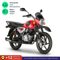Moto Bajaj Boxer 150X Disco Freno Rojo