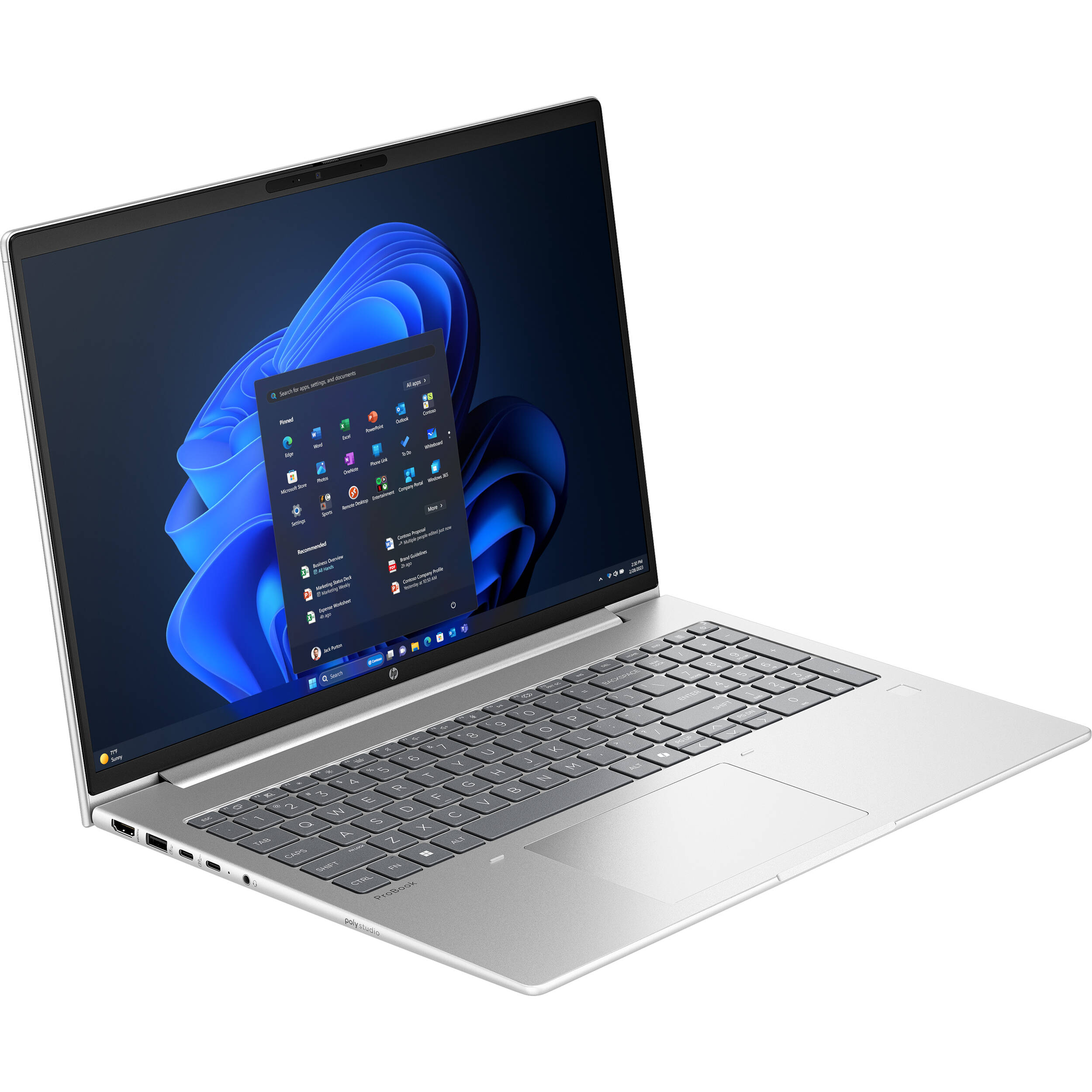 HP ProBook 4 G1a AI Notebook 16 AMD Ryzen 5 230 6-Core 16GB DDR5 RAM 256GB PCIe 4.0