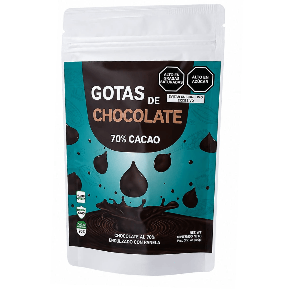 CHISPAS DE CHOCOLATE 70 X 100G