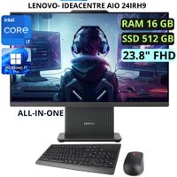 ALL IN ONE LENOVO IdeaCentre 24IRH9 INTEL CORE i7 Ram 16GB  SSD 512 GB- F0HN00MJLD
