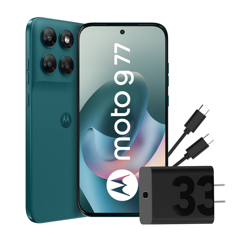 Celular Motorola Moto G77 256GB 8GB RAM 108MP esmeralda
