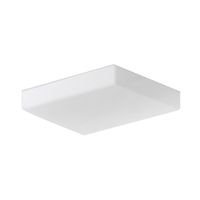 Plafón led cuadrado Frameless 24W Luz blanca Lightech