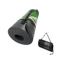 Colchoneta Yoga Mat Extra Gruesa 20 Mm Pilates Gym Negro