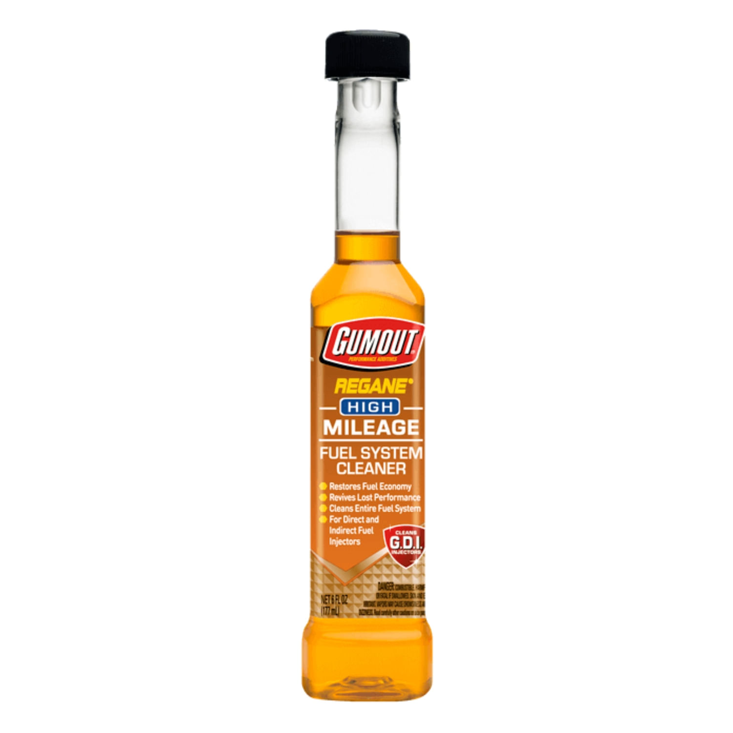 Limpiador de inyectores para alto kilometraje Regane High FSC 6 Oz