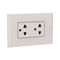 Tomacorriente Duplex Universal LT Arena Bticino MODUS4 Beige