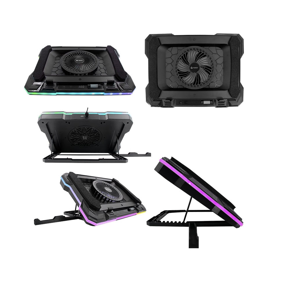Cooler Teros TE7133N Rgb Para Nb De 14 hasta 19 Pulgadas