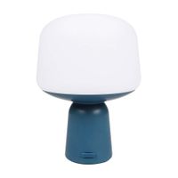 Lámpara de mesa azul 100lm 4000k 20cm Luno Inspire