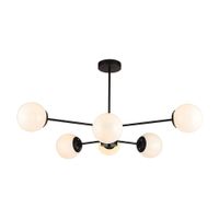 Lámpara Colgante Gea Lightech Negro de Metal E27 40W
