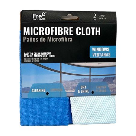 Paños Azules de limpieza para ventana x 2 unidades DPM