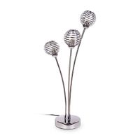 Lámpara de mesa Copos Metal G9 3 luces Orange