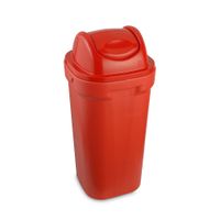 Tacho Comercial Basa Bodeguita Vaivén Rojo 50 litros