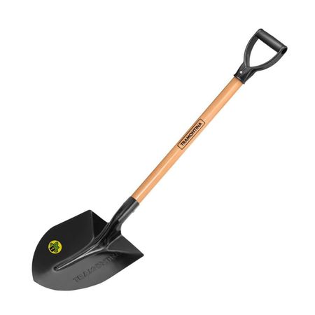 Pala de Acero Tramontina Modelo 77459/434 con Mango de Madera Negro