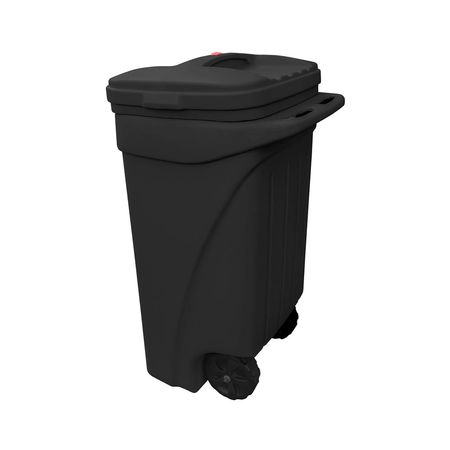 Tacho Rino con ruedas negro 150 litros Basa