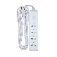 Extension Ignifuga 3 Metros con 4 Tomas mas 1 Toma Lateral Home Light