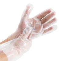 Guantes de polietileno Talla M Caja x 100 und R&G