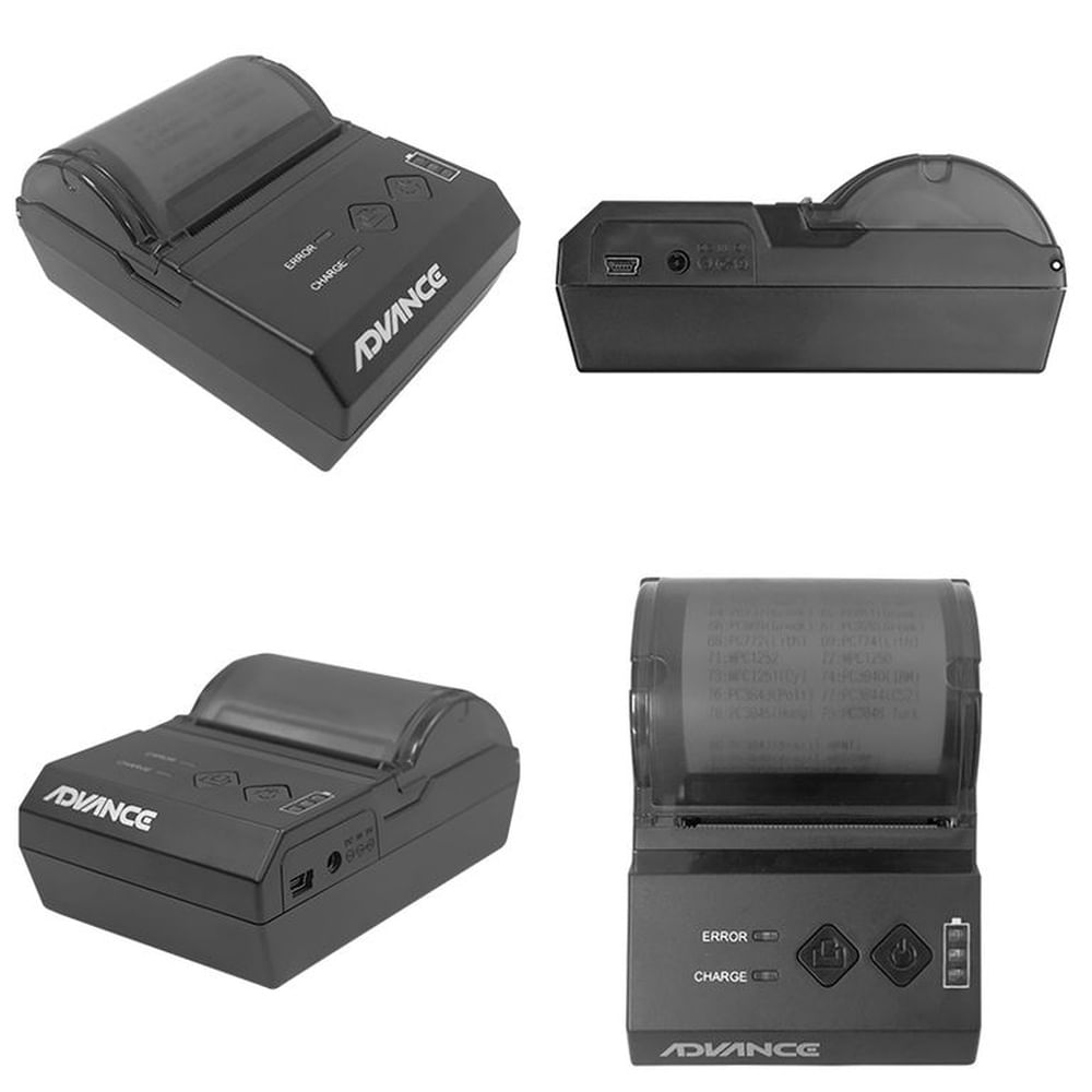 Advance ADV-7011 Impresora Térmica de Tickets POS Inalámbrica 90 mms