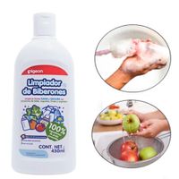 Limpiador de Biberones Pigeon 450 ml Seguro y Eficaz