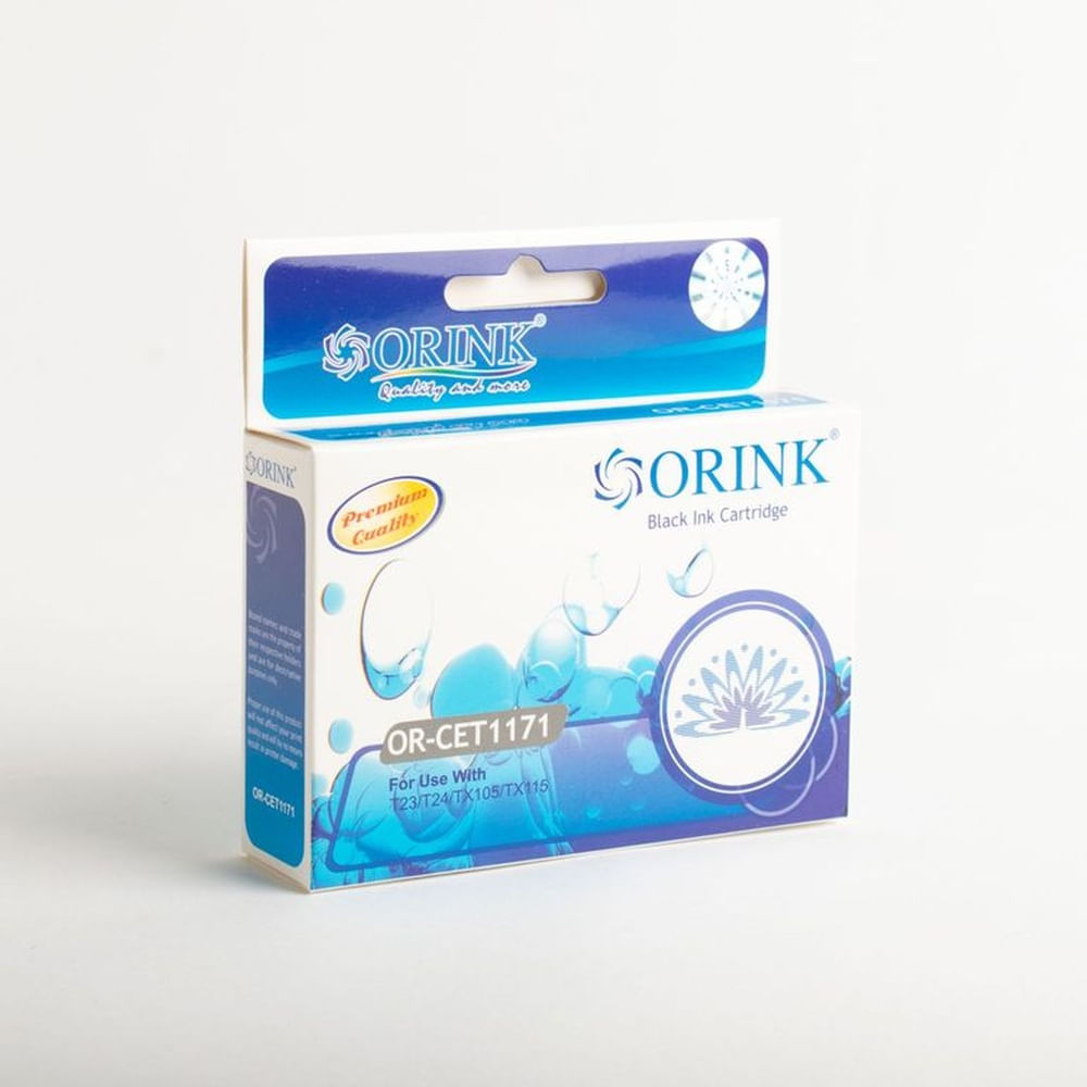Cartucho de tinta Compatible Orink T 117  Negro  Black
