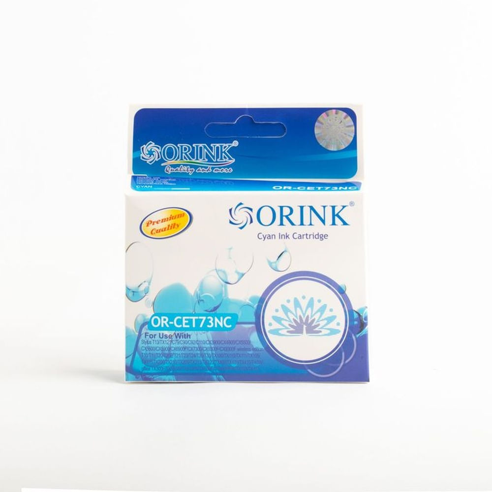 Cartucho de tinta Compatible Orink T73N Azul  Cyan