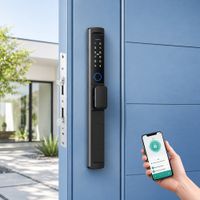 Cerradura Inteligente 5 modos para Puerta de Aluminio a Prueba de Agua