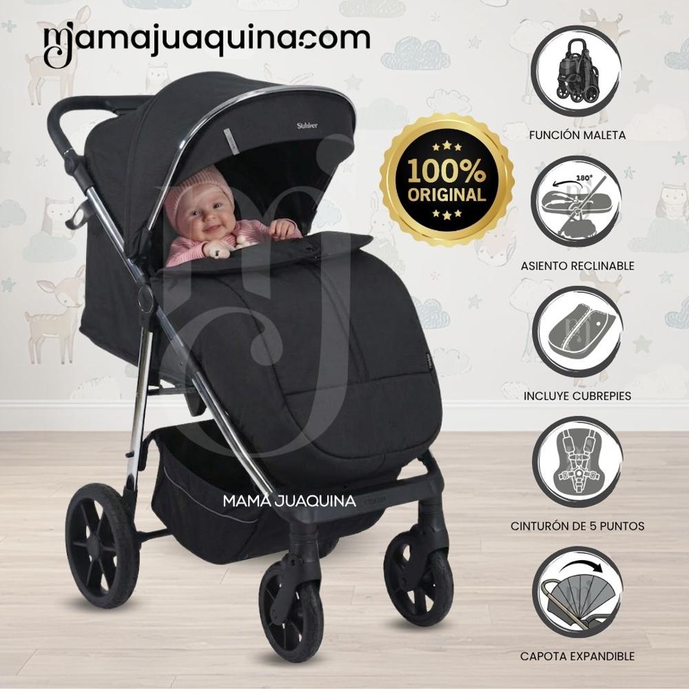 Coche Maleta de Paseo GAROTA Edición Exclusiva Black