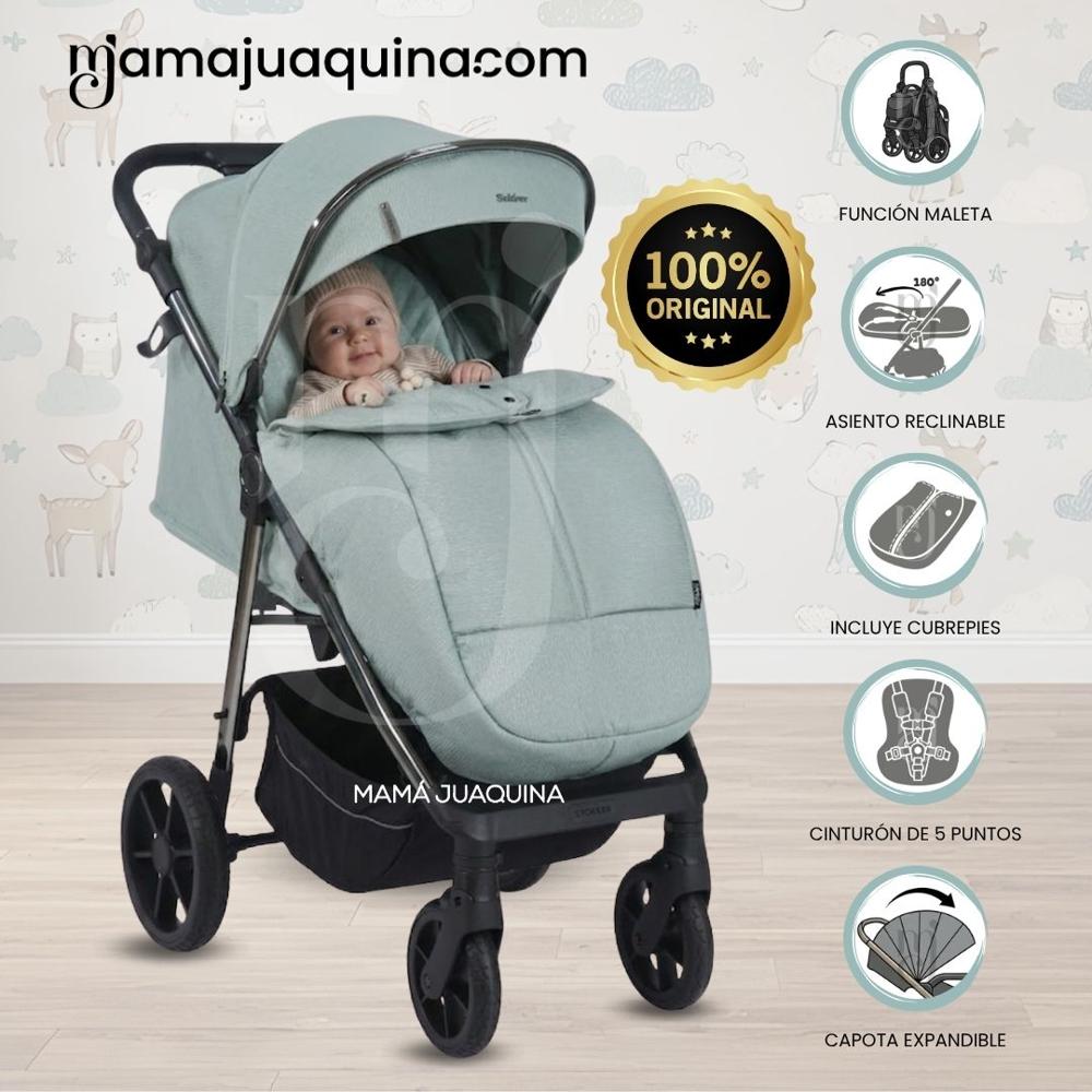 Coche Maleta de Paseo GAROTA Edición Exclusiva Green