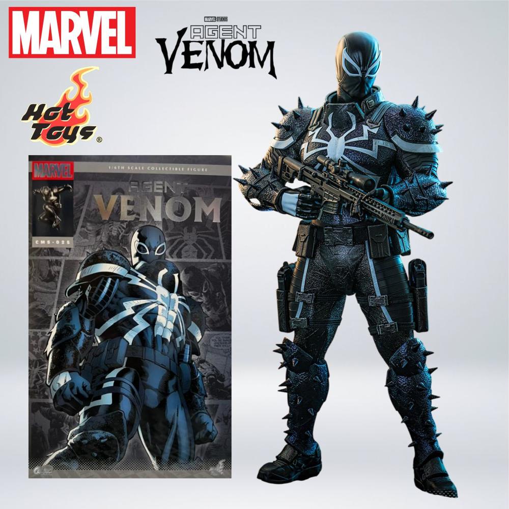 FIGURA HOT STUDIO - AGENT VENOM MARVEL COMICS HOT TOYS