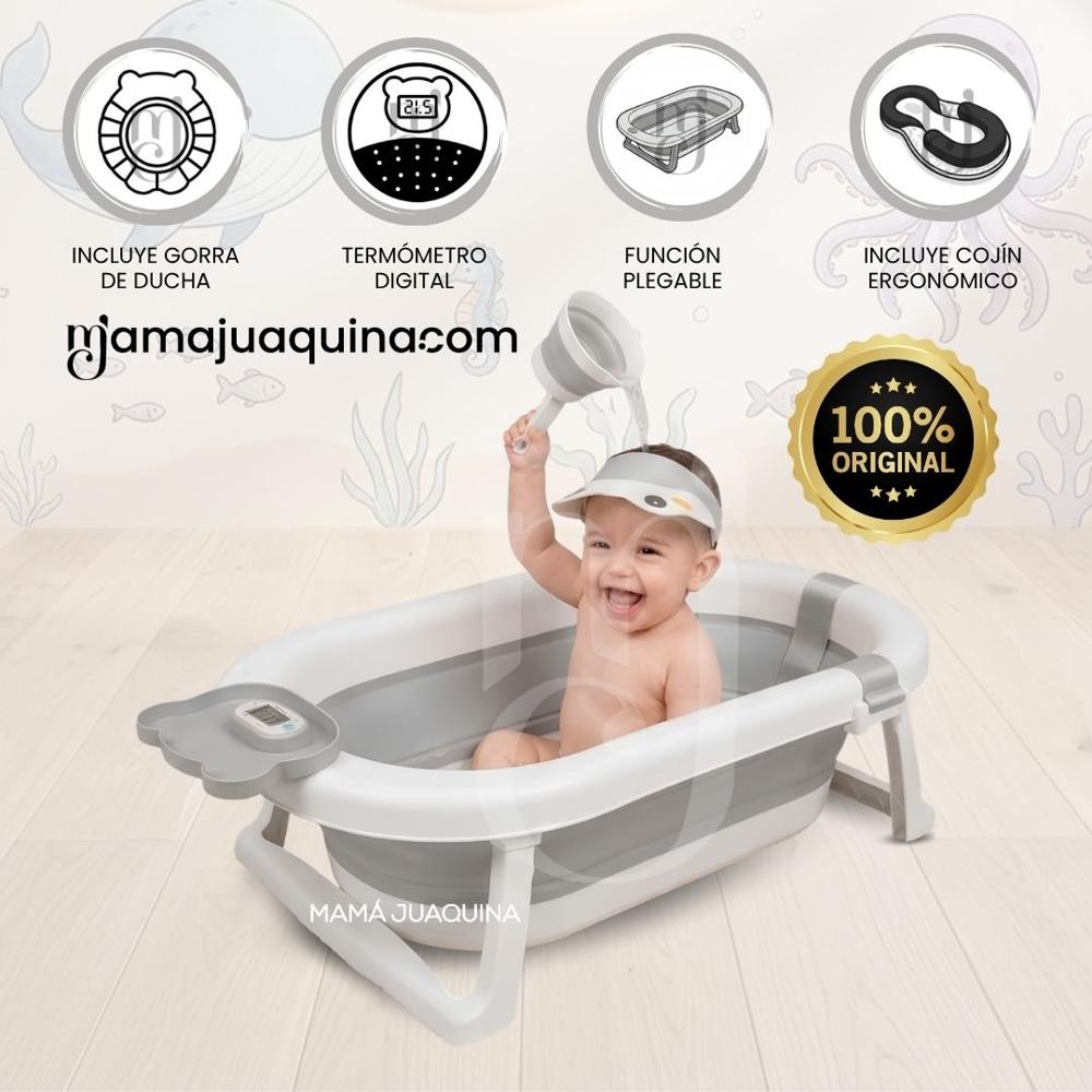 Bañera Plegable para Bebé HAWÁI Colección Limitada Gray