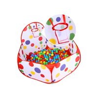 Juguete Didáctico Piscina y Aro de Pelotas para Bebes