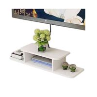 Repisa Flotante Para Tv En Melamina 18mm