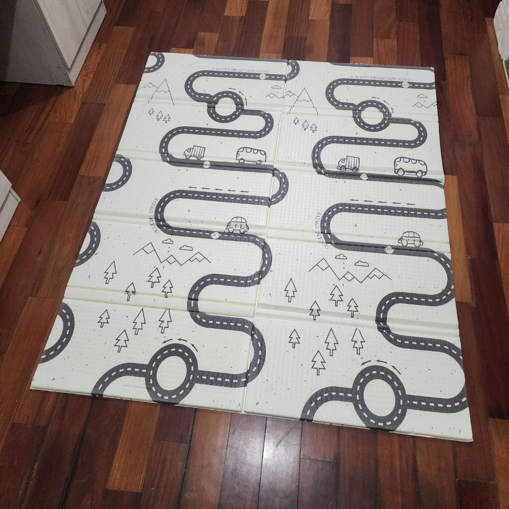 PISO PLEGABLE MODELO CIRCUITO DE CARROS