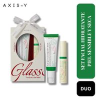 Set Facial Hidratente y Iluminador Piel Sensible y Seca - Glass Skin Duo Set