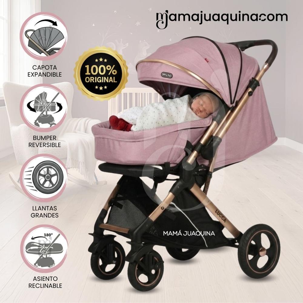 Coche Moisés Travel System LUK-AS Edición Limitada Pink