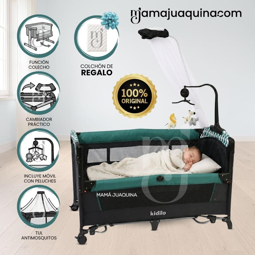 Cuna Colecho Kidilo DIONI Colección Exclusiva Green
