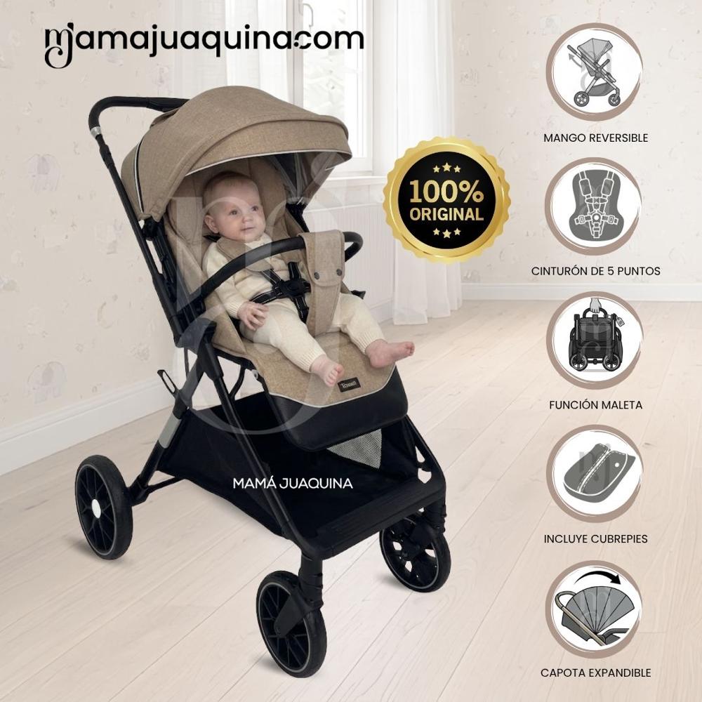 Coche Maleta de Paseo SMART QUEEN Edición Exclusiva Beige
