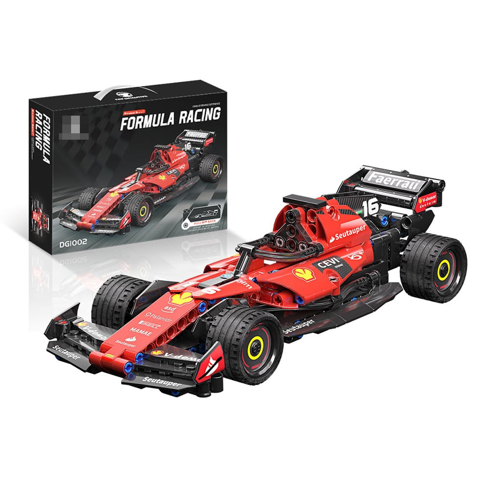 Auto de Carreras Armable F1 Rojo 264 Piezas