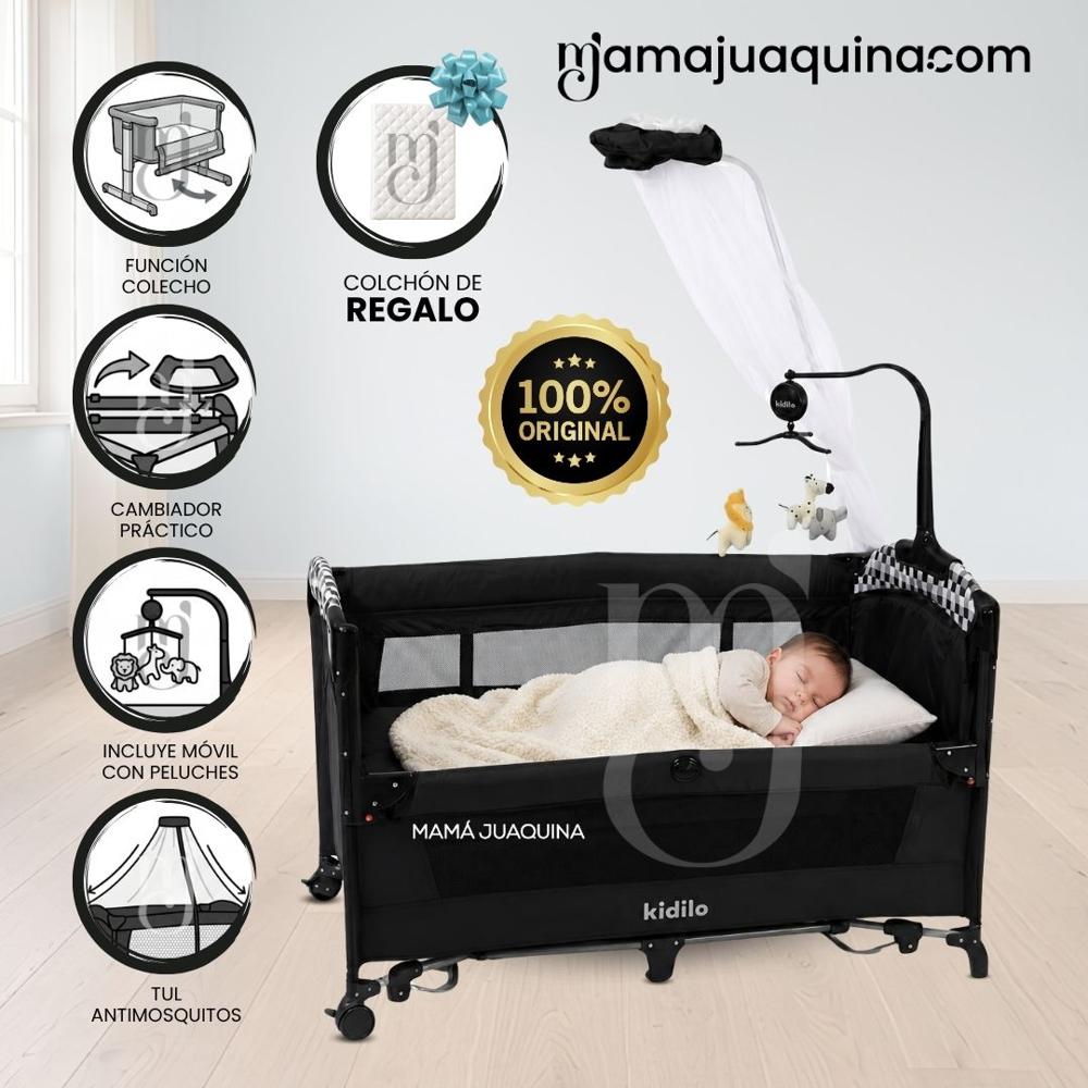 Cuna Colecho Kidilo DIONI Colección Exclusiva Black