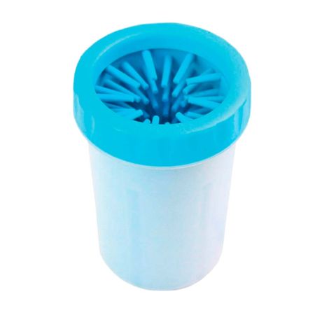Limpia patas para perro/gato pequeño celeste Sashija